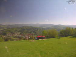 Pohled na Krkonoše