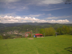Pohled na Krkonoše
