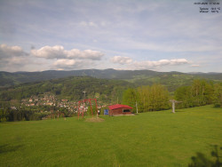 Pohled na Krkonoše