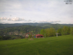 Pohled na Krkonoše