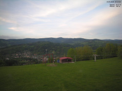 Pohled na Krkonoše