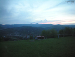 Pohled na Krkonoše