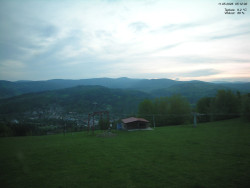 Pohled na Krkonoše