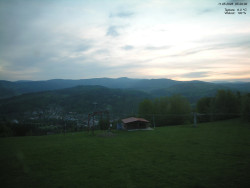 Pohled na Krkonoše