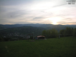Pohled na Krkonoše