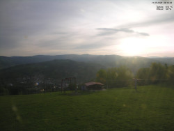 Pohled na Krkonoše