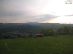 Pohled na Krkonoše