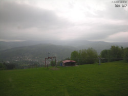 Pohled na Krkonoše