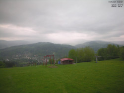 Pohled na Krkonoše