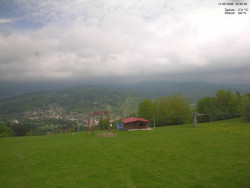 Pohled na Krkonoše