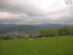 Pohled na Krkonoše
