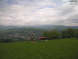 Pohled na Krkonoše