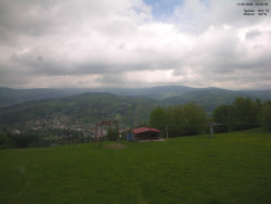 Pohled na Krkonoše