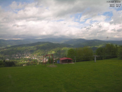 Pohled na Krkonoše