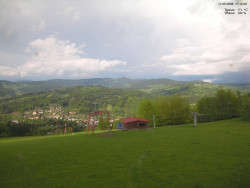 Pohled na Krkonoše