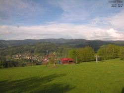 Pohled na Krkonoše