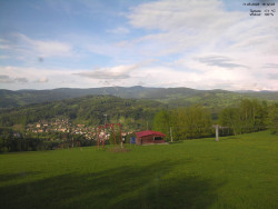 Pohled na Krkonoše