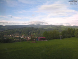 Pohled na Krkonoše