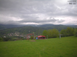 Pohled na Krkonoše