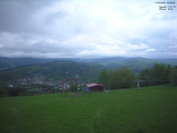 Pohled na Krkonoše