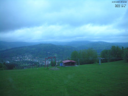 Pohled na Krkonoše