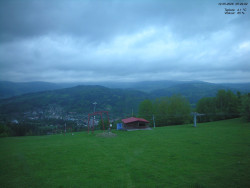 Pohled na Krkonoše