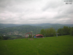 Pohled na Krkonoše
