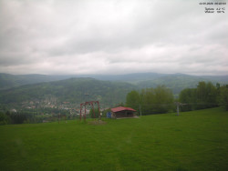 Pohled na Krkonoše