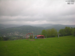 Pohled na Krkonoše