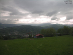 Pohled na Krkonoše
