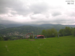 Pohled na Krkonoše