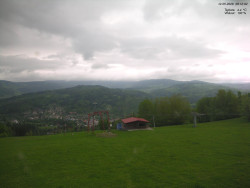 Pohled na Krkonoše