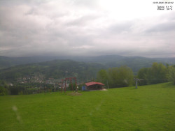 Pohled na Krkonoše