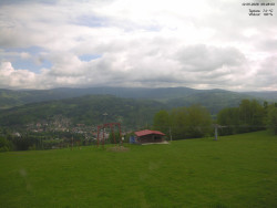 Pohled na Krkonoše