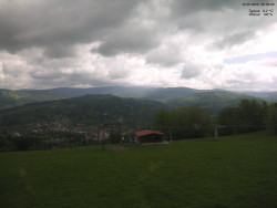 Pohled na Krkonoše