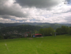 Pohled na Krkonoše