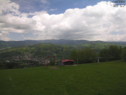 Pohled na Krkonoše