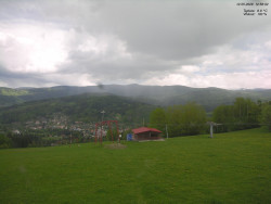 Pohled na Krkonoše