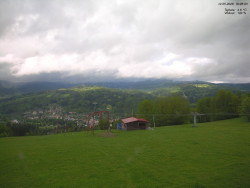 Pohled na Krkonoše