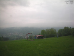Pohled na Krkonoše
