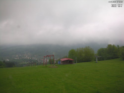 Pohled na Krkonoše