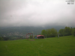 Pohled na Krkonoše