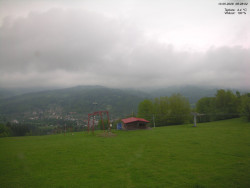Pohled na Krkonoše
