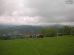 Pohled na Krkonoše