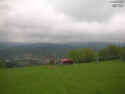 Pohled na Krkonoše