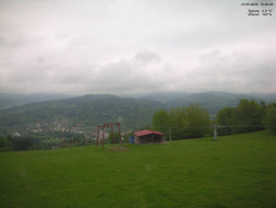 Pohled na Krkonoše