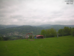Pohled na Krkonoše