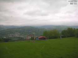 Pohled na Krkonoše