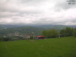 Pohled na Krkonoše