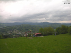 Pohled na Krkonoše